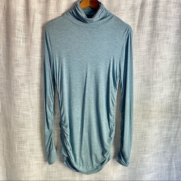 Soft Surroundings Tops - Soft Surroundings Drapey Ruched Turtleneck